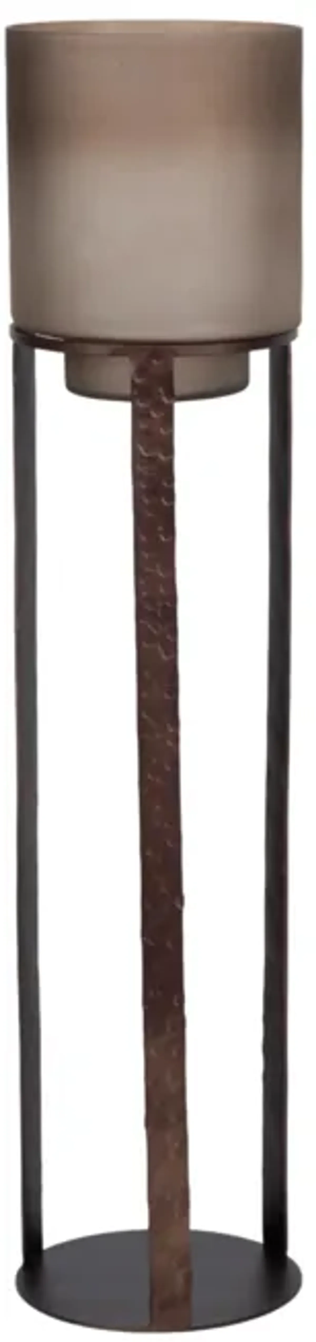 47" Lantern On Stand, Bronze