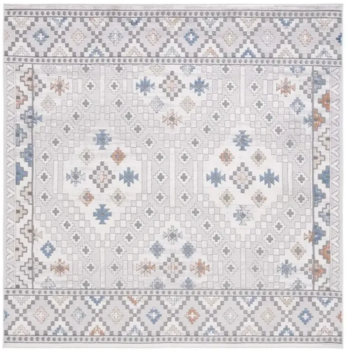 ETERNAL 224 Grey  6'-7' X 6'-7' Square Square Rug