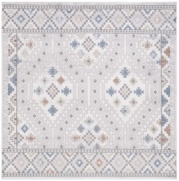 ETERNAL 224 Grey  6'-7' X 6'-7' Square Square Rug