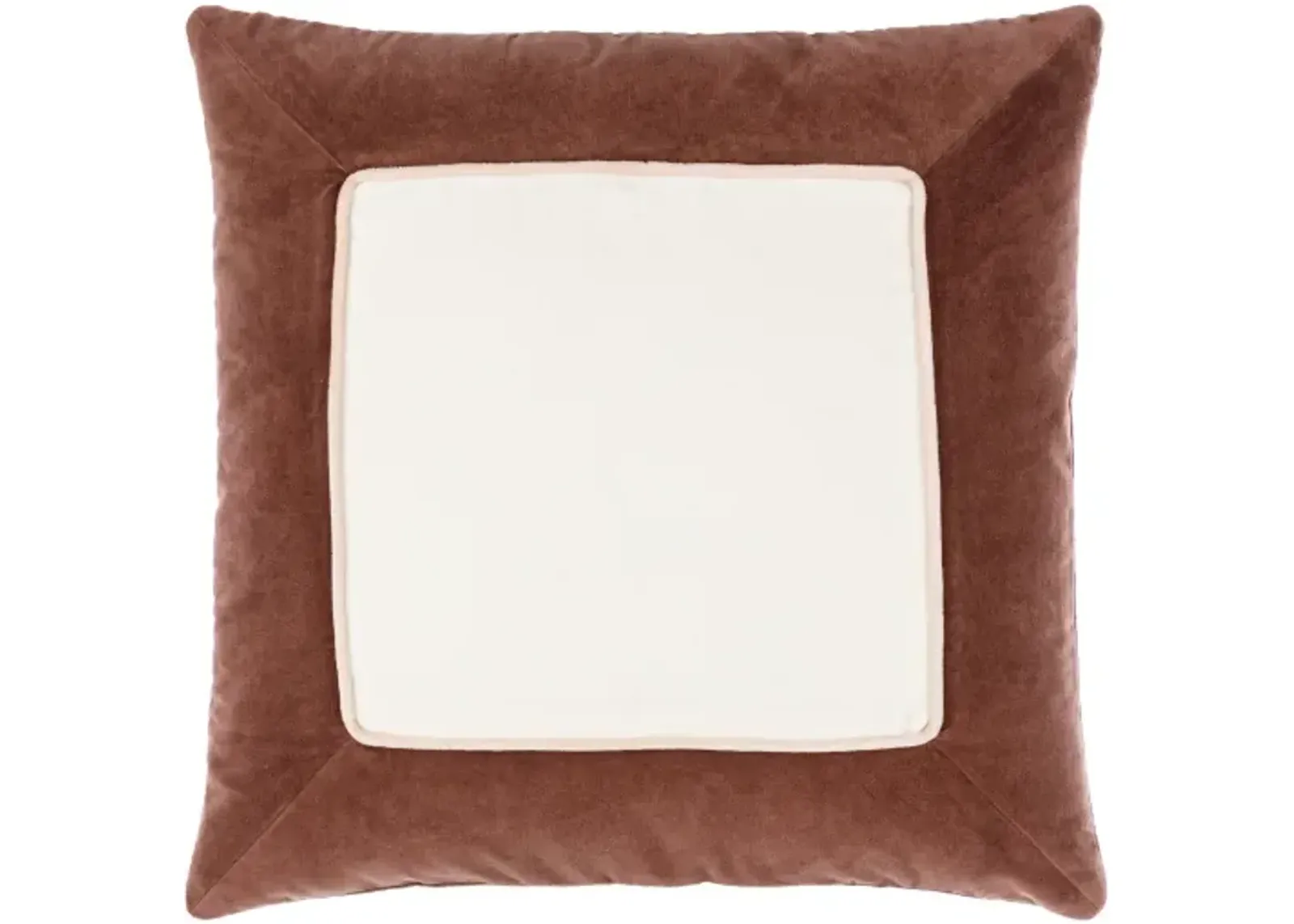 Squared SQA-004 22"L x 22"W Accent Pillow  - Poly Insert