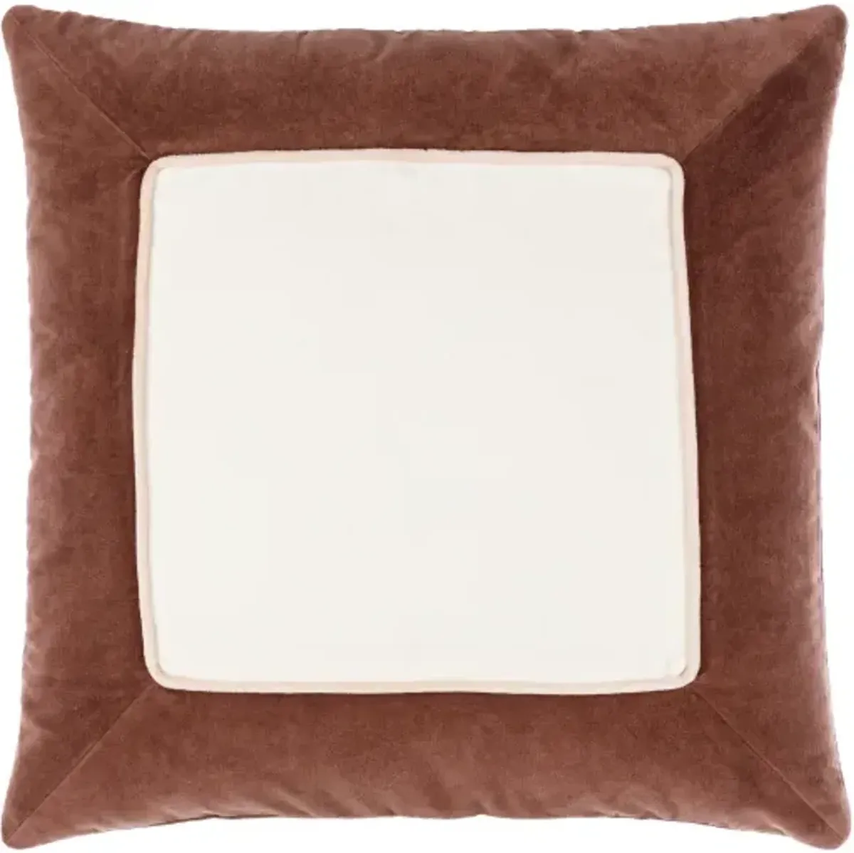 Squared SQA-004 22"L x 22"W Accent Pillow  - Poly Insert