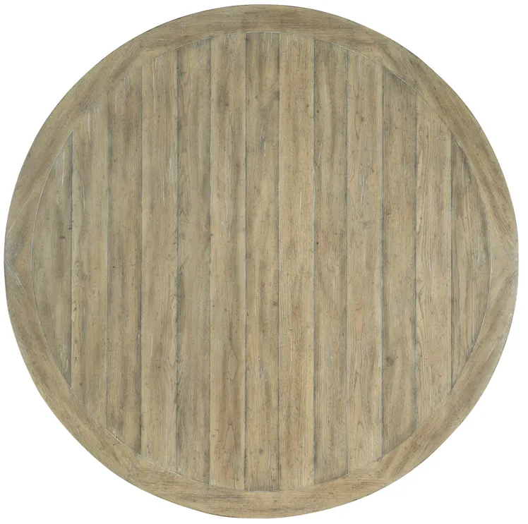 Surfrider 60in Rattan Round Dining Table