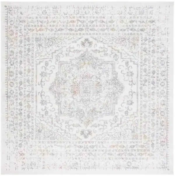 LAYLA 103  Pink 6'-7' X 6'-7' Square Square Rug