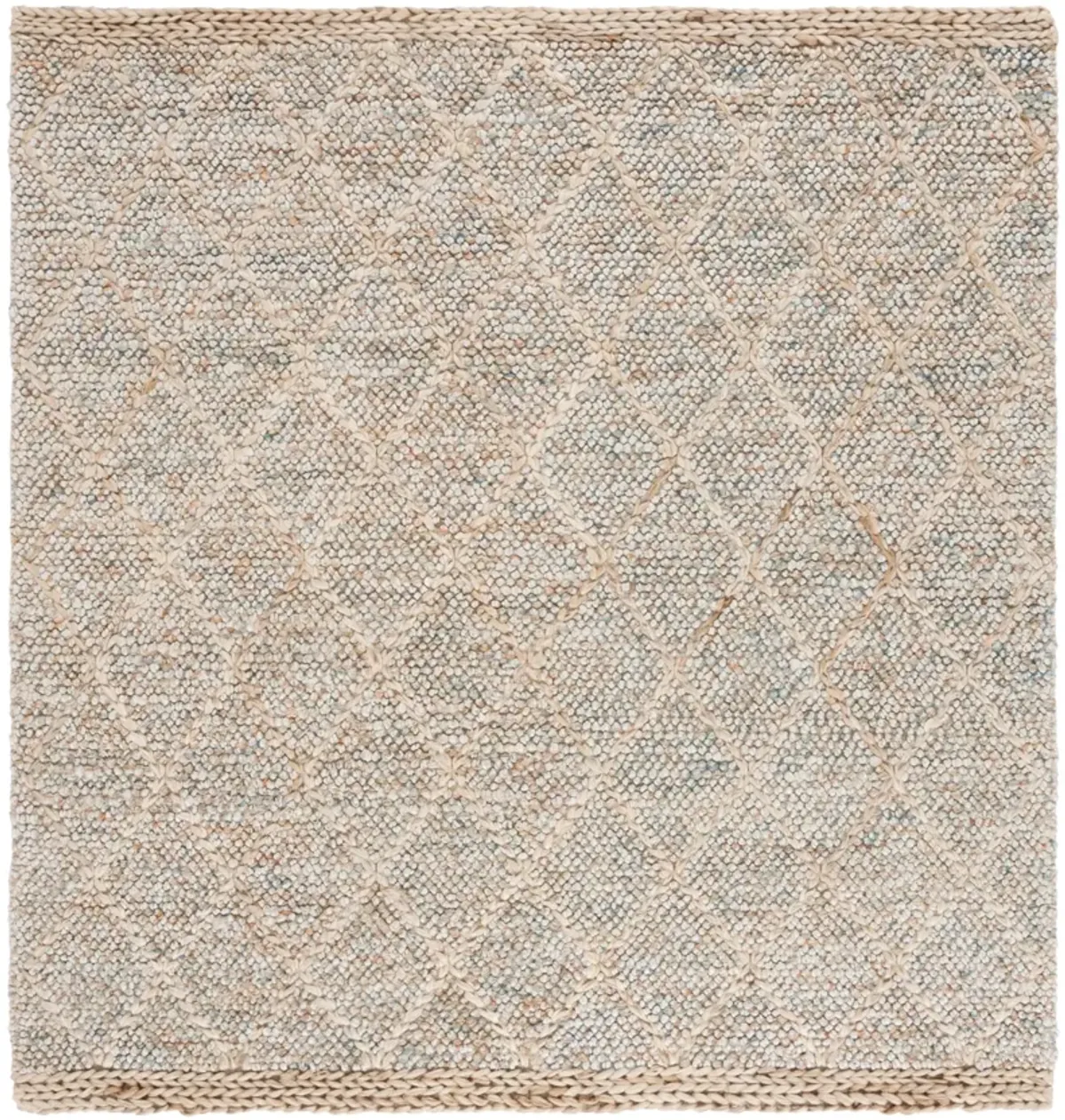 NATURAL FIBER 475 RUST  6' x 6' Square Square Rug