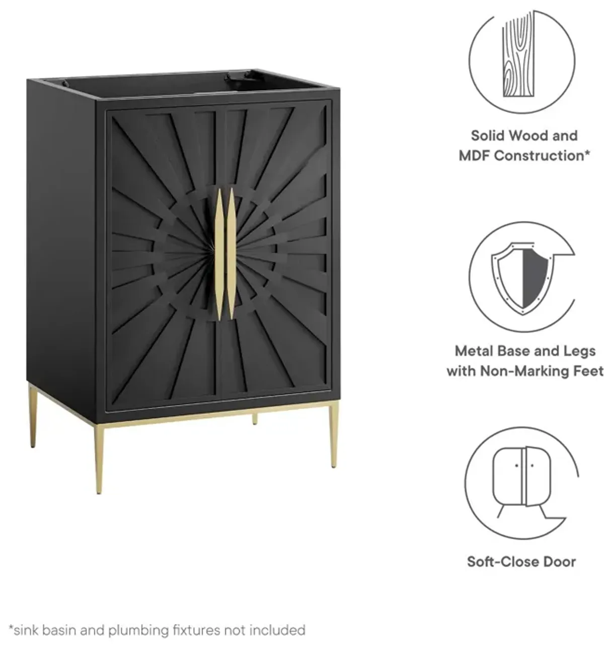 Awaken 24" Bathroom Vanity Cabinet