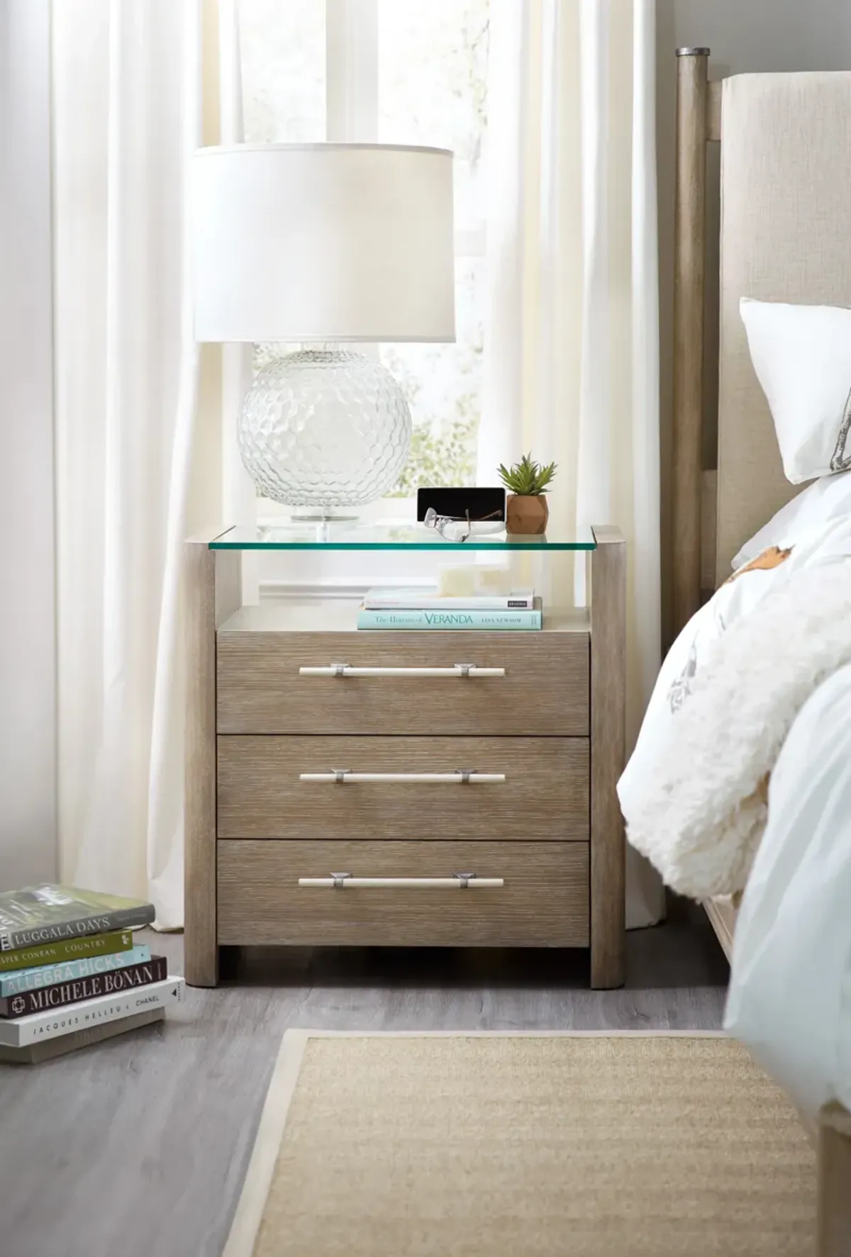 Affinity Three-Drawer Nightstand