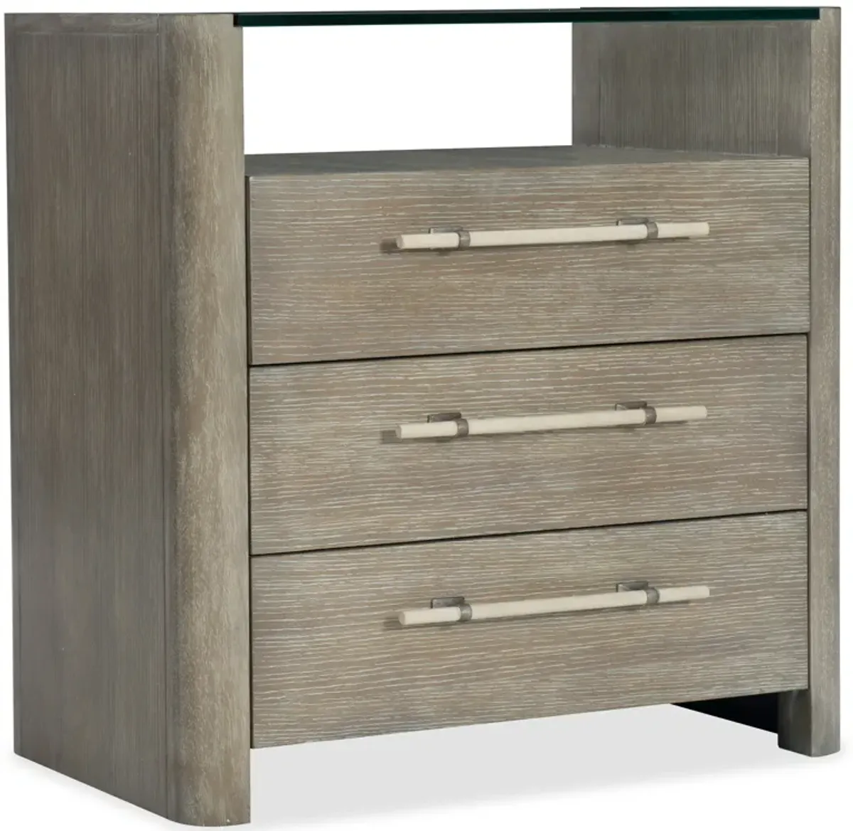 Affinity Three-Drawer Nightstand