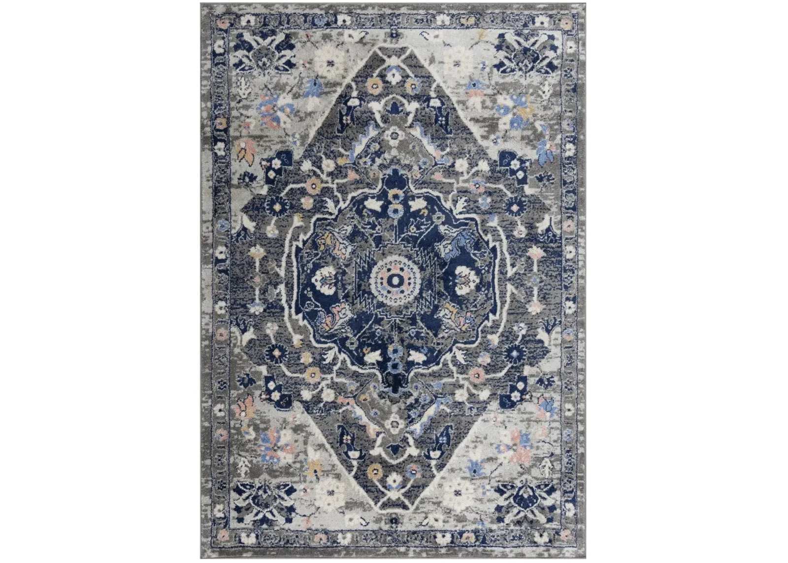 Marquise Dk.Gray  Polypropylene  8'0"x9'6" Rectangle Rug