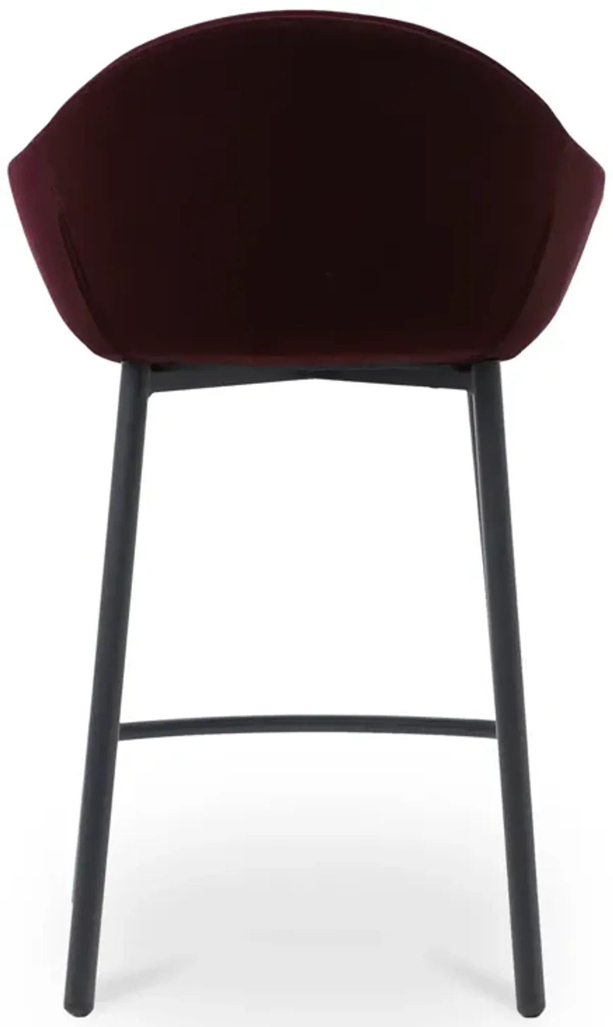 Emily Counter Stool Wine Velvet