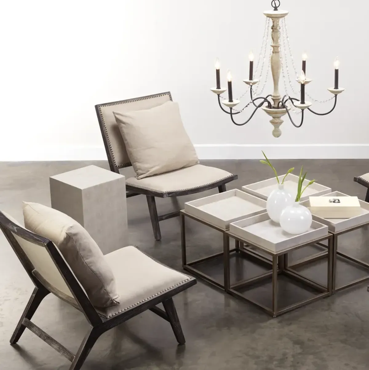Structure Square Side Table