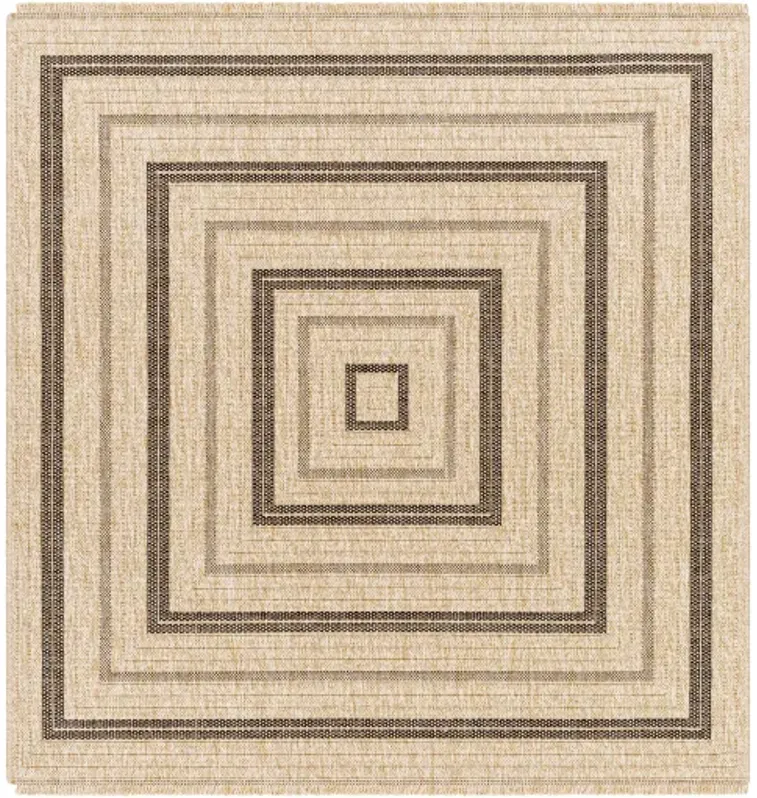 Encore ENC-2300 5'1" x 5'1" Machine Woven Rug