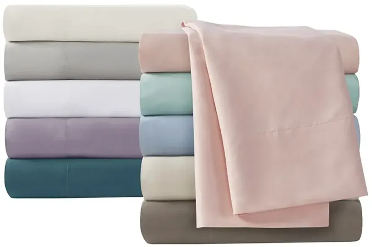 Madison Park 3M Microcell Seafoam Luxurious Brushed Microfiber Deep Pocket Sheet Set