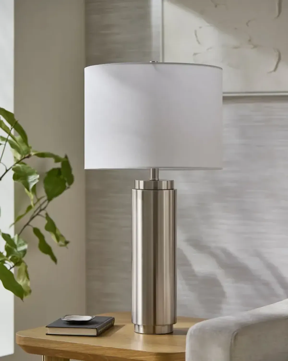 Bilyana BIL-003 30"H x 15"W x 15"D Accent Table Lamp