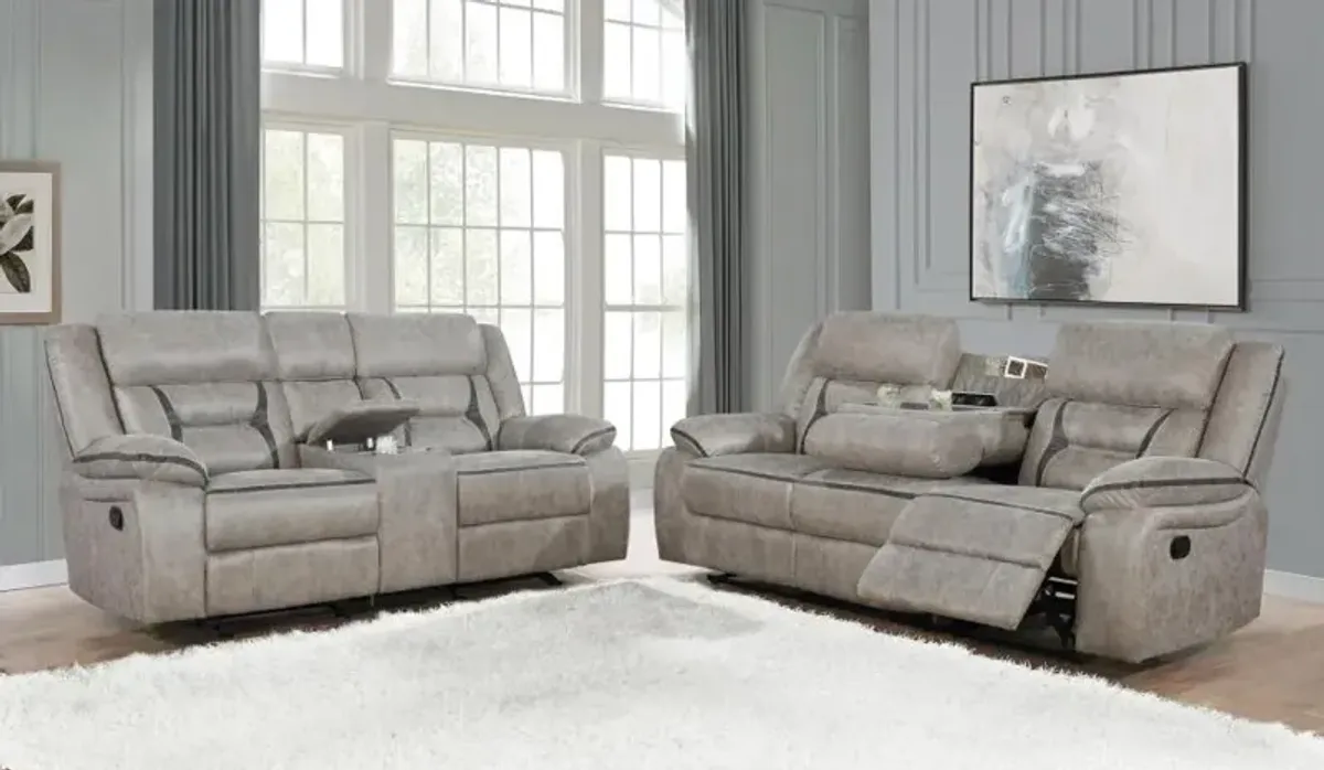 Greer Upholstered Tufted Living Room Set