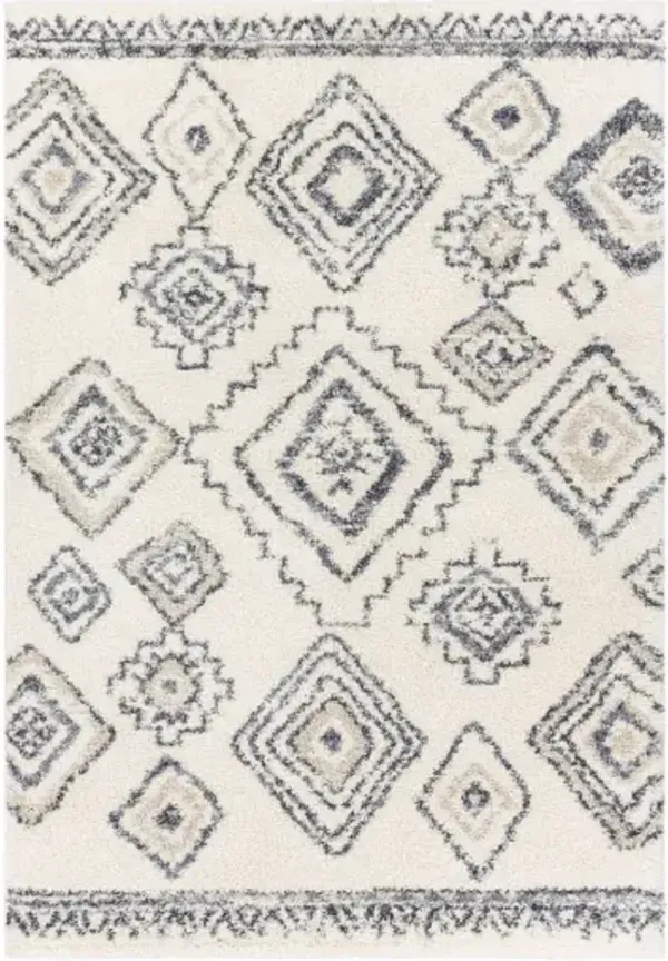 Puffy shag 7'10" x 10' Rug