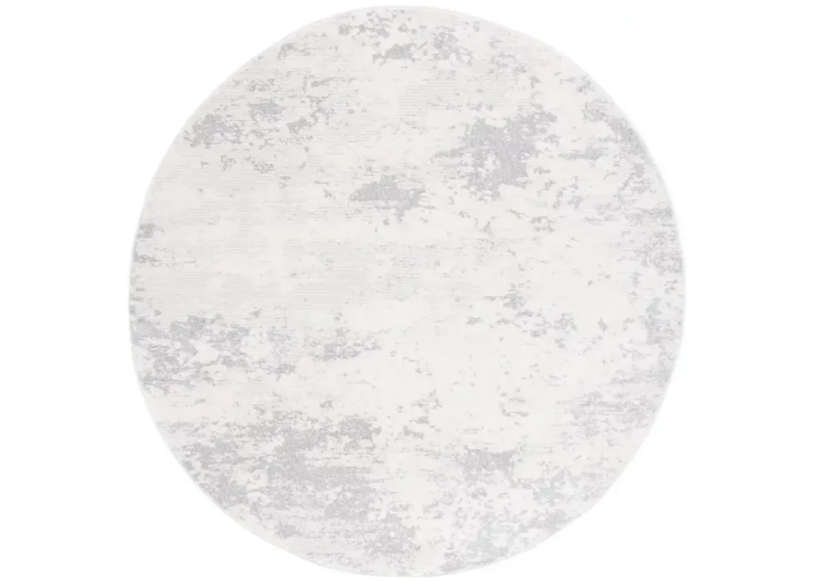 WHISPER 546 Grey  6'-7' X 6'-7' Round Round Rug