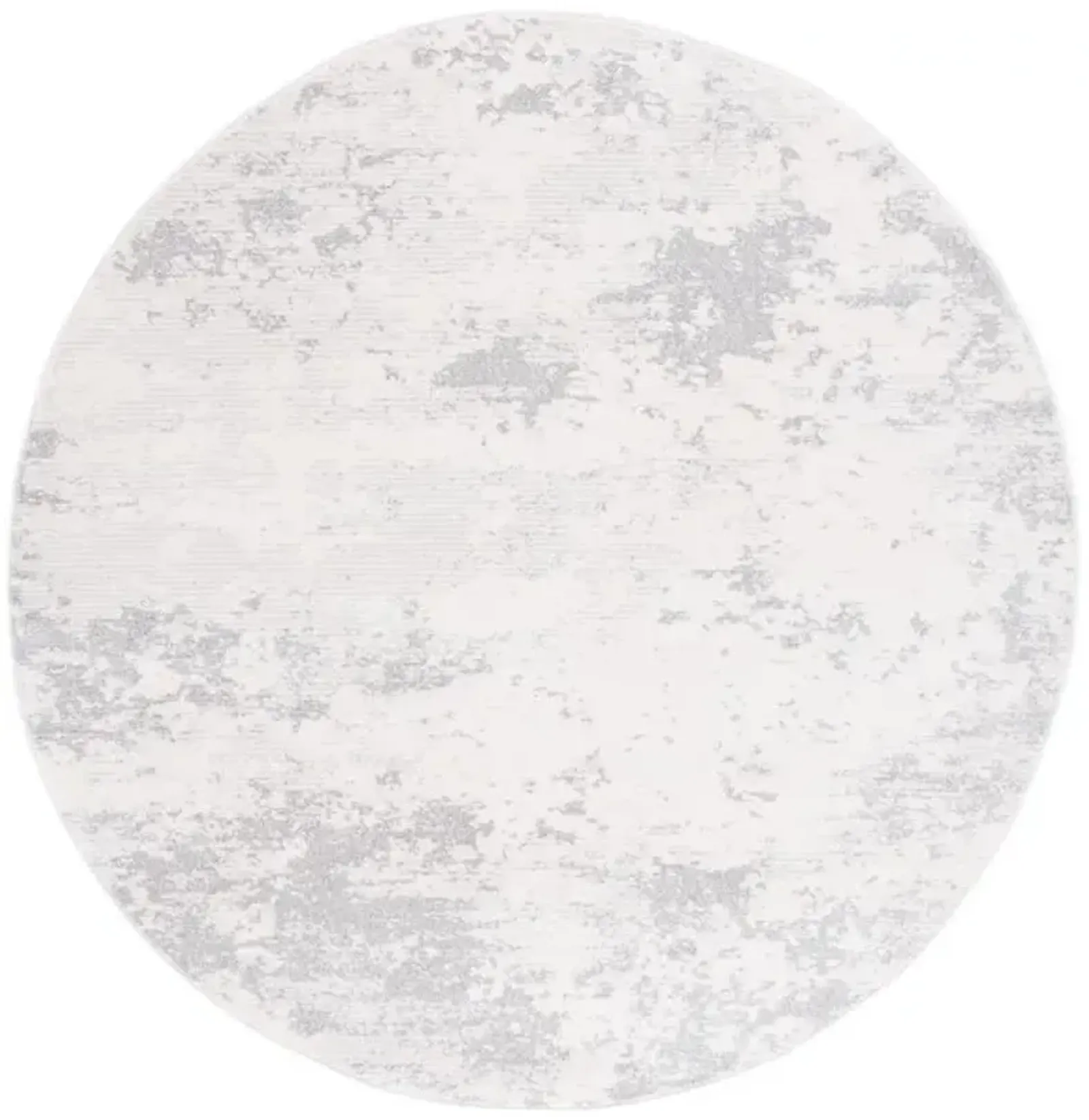 WHISPER 546 Grey  6'-7' X 6'-7' Round Round Rug