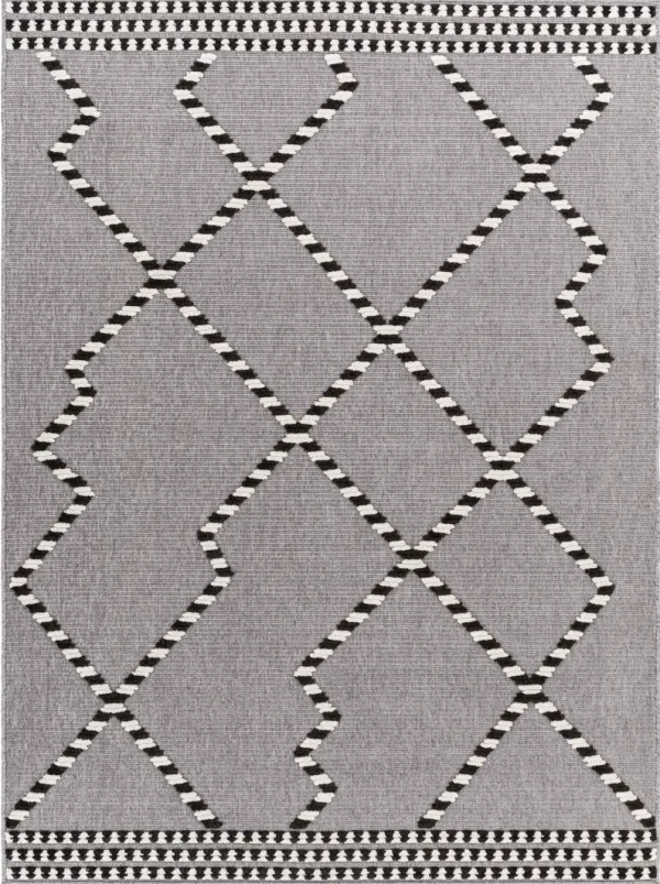 Lyna LYA-2320 3'3" x 5' Machine Woven Rug