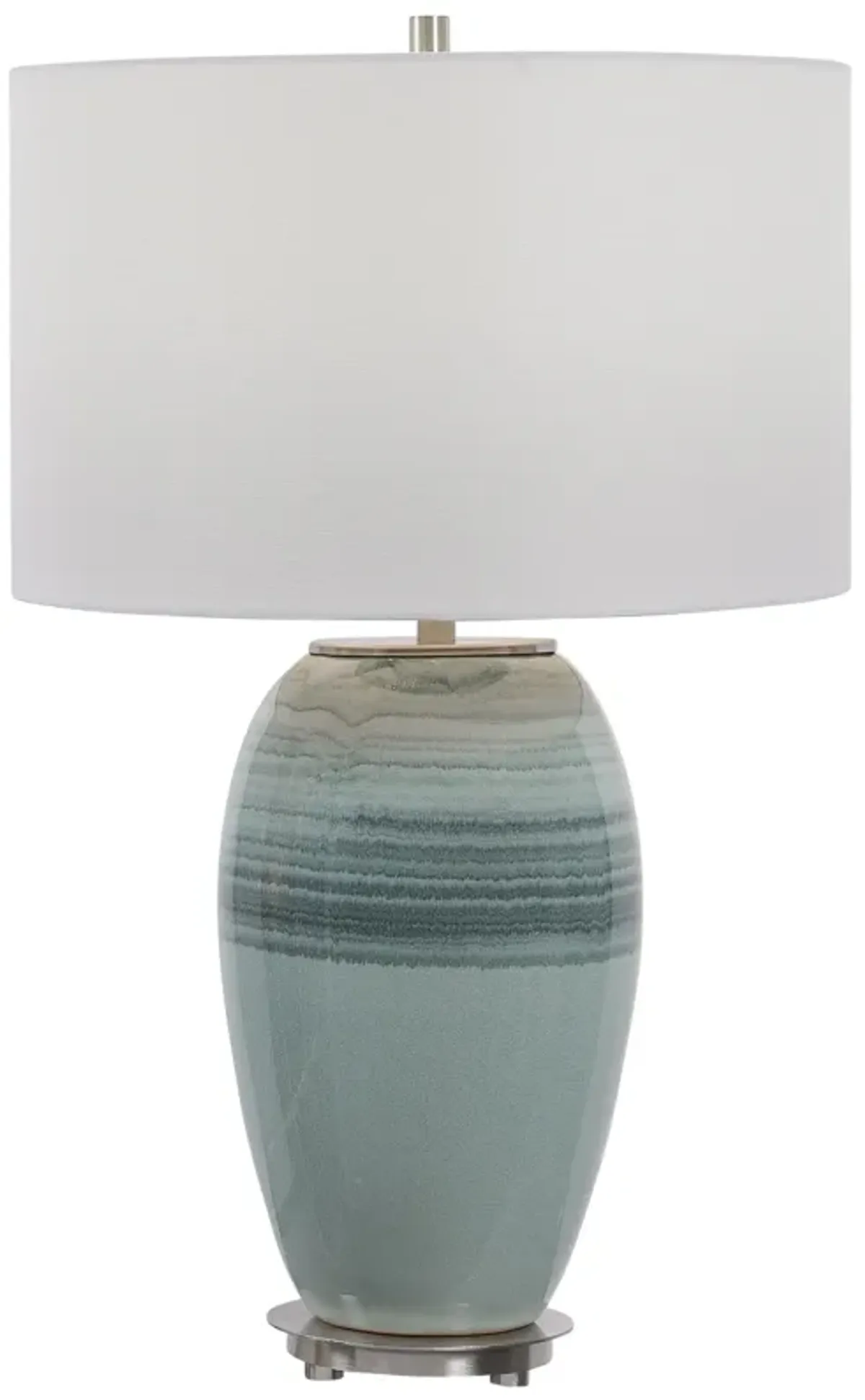 Caicos Teal Table Lamp