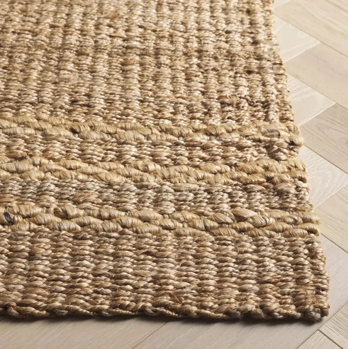 NATURAL FIBER 191 NATURAL 4' x 6' Small Rectangle Rug