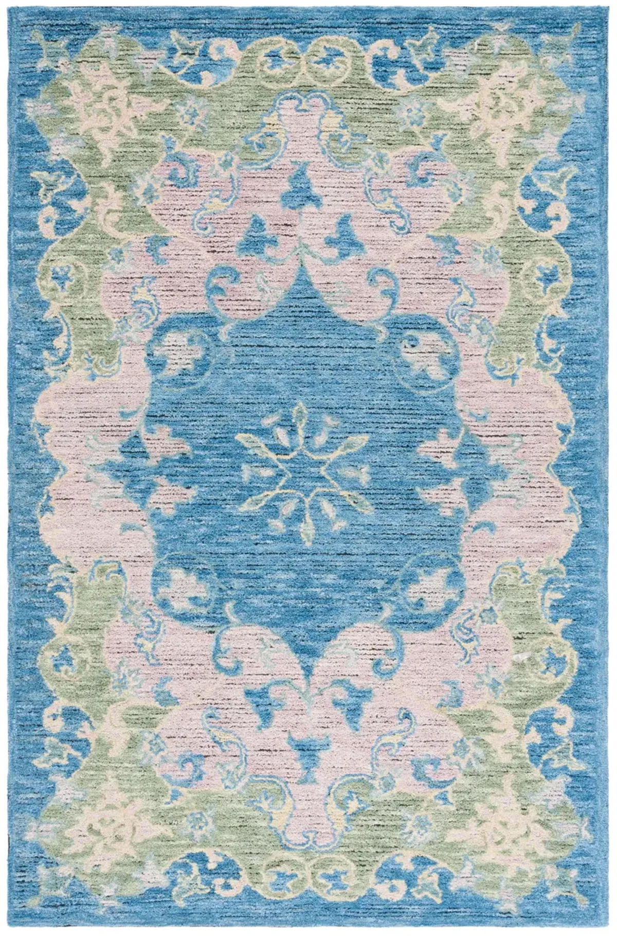 SAVONNERIE Hand Tufted 4' x 6' area rug