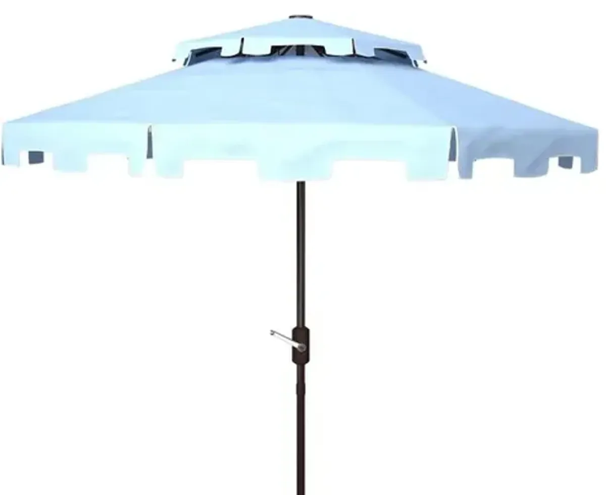 ZIMMERMAN 9FT DOUBLE TOP MARKET UMBRELLA