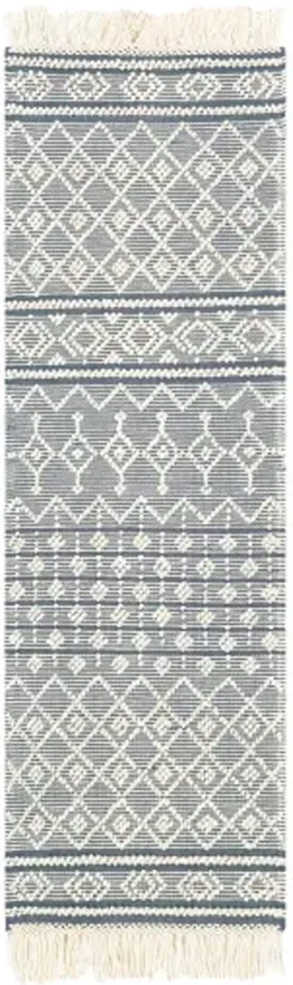 Farmhouse Tassels 2'6" x 8' Rug