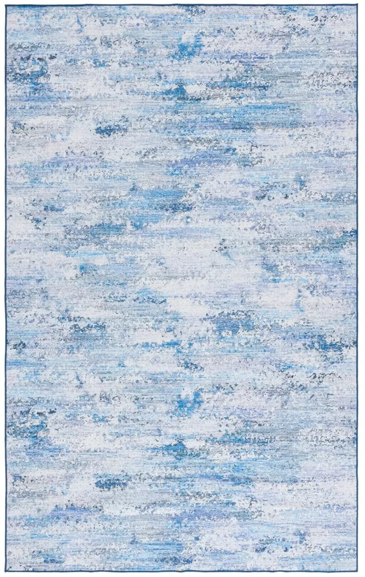 MALIBU 904 GREY  8' x 10' Large Rectangle Rug