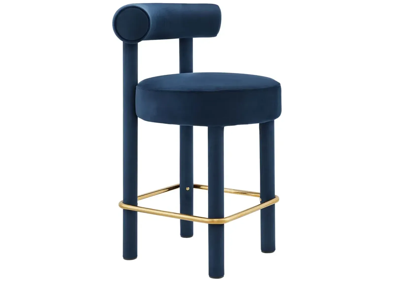 Toulouse Performance Velvet Counter Stool