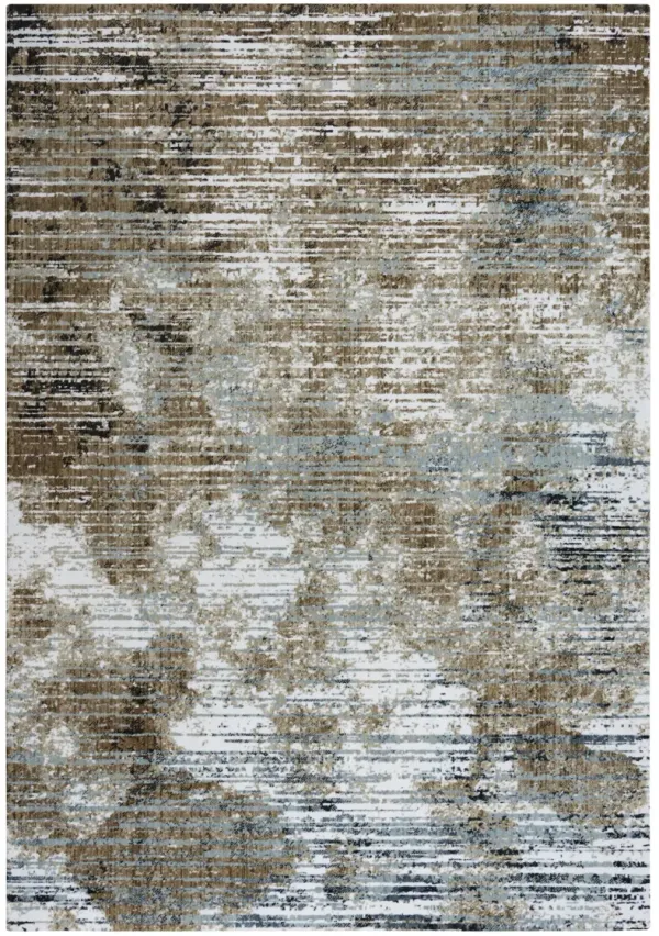 Elite Beige  Recycled Polyester 9'x12' Rectangle Rug