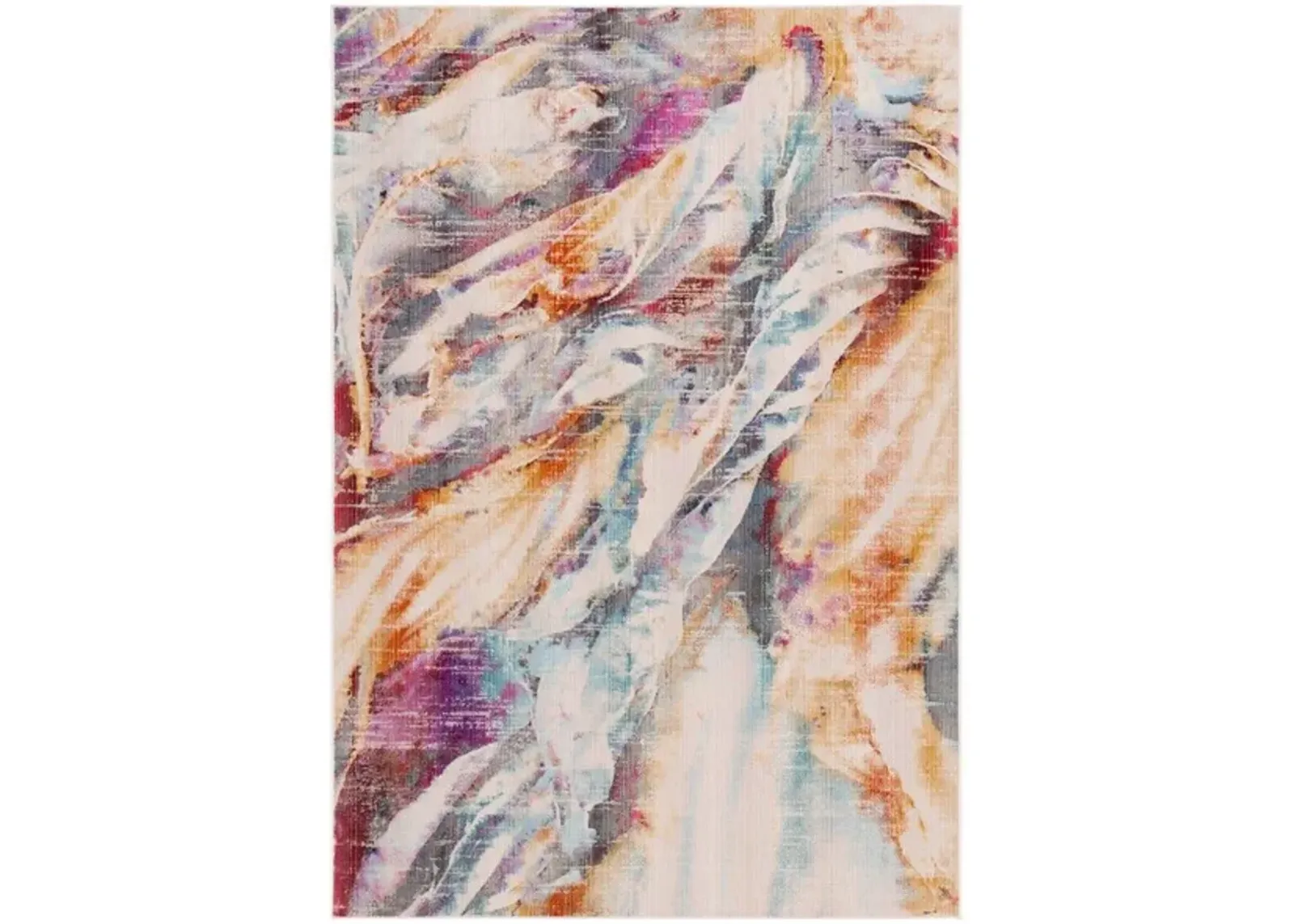 RAINBOW 652 Multi  5'-3' X 7'-6' Medium Rectangle Rug