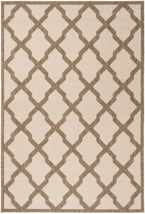 LINDEN 122 Collection LND122C-4 Cream / Beige 4' X 6'