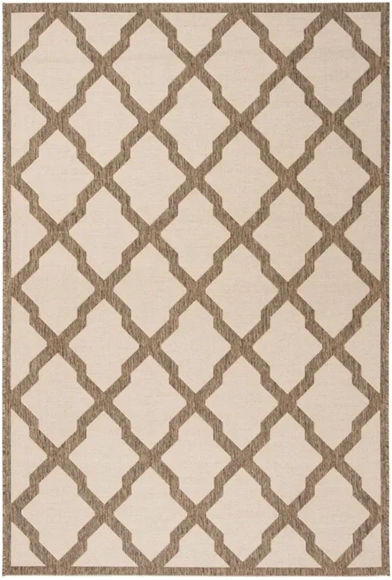 LINDEN 122 Collection LND122C-4 Cream / Beige 4' X 6'