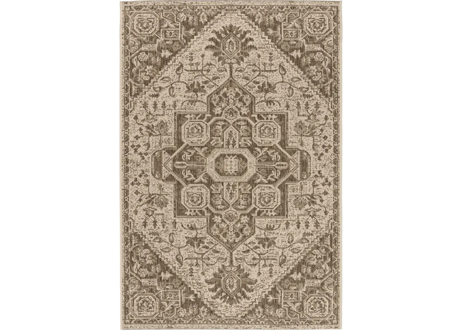 BEACH HOUSE 138 Beige 2'-2' X 4' Accent Rug