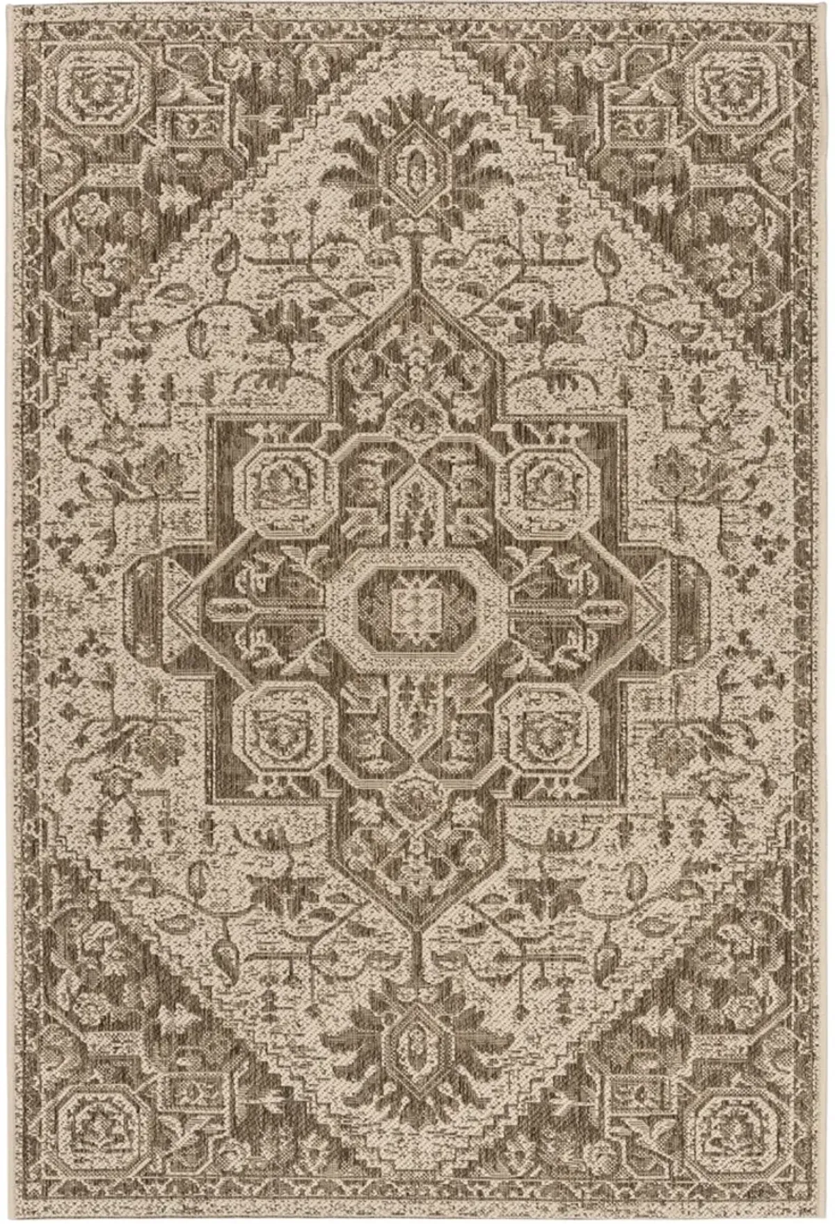 BEACH HOUSE 138 Beige 2'-2' X 4' Accent Rug