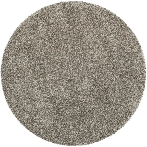 MILAN SHAG Round Power Loomed 7' x 7'Round Rug
