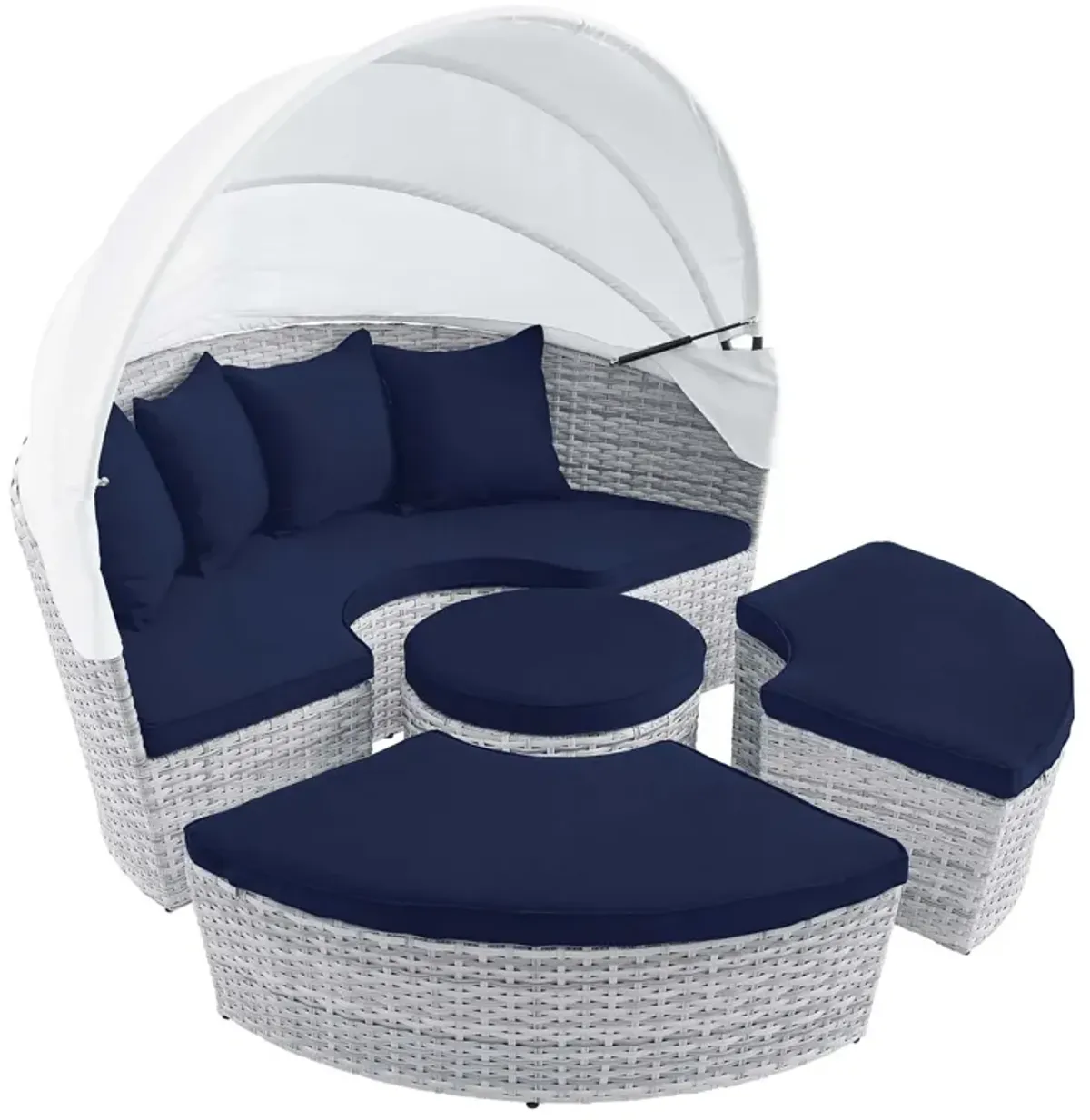 Scottsdale Canopy Sunbrella� Outdoor Patio Daybed