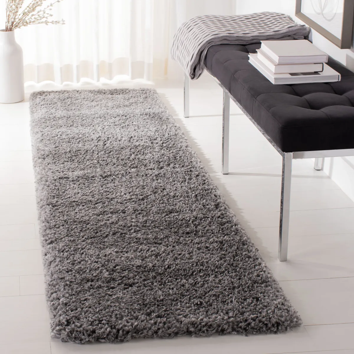 FONTANA SHAG Runner Power Loomed 2'-3" X 8' Rug