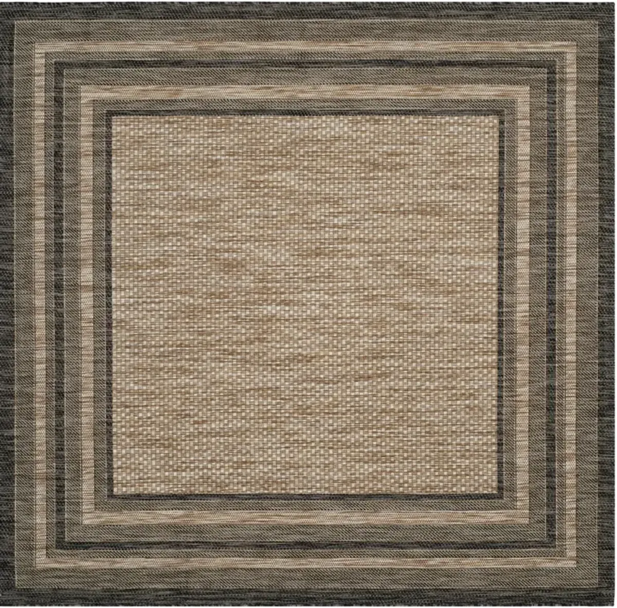 COURTYARD 8475 NATURAL  10' x 10' Square Square Rug