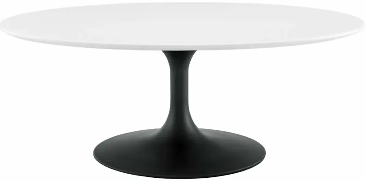 Lippa Oval-Shaped Coffee Table