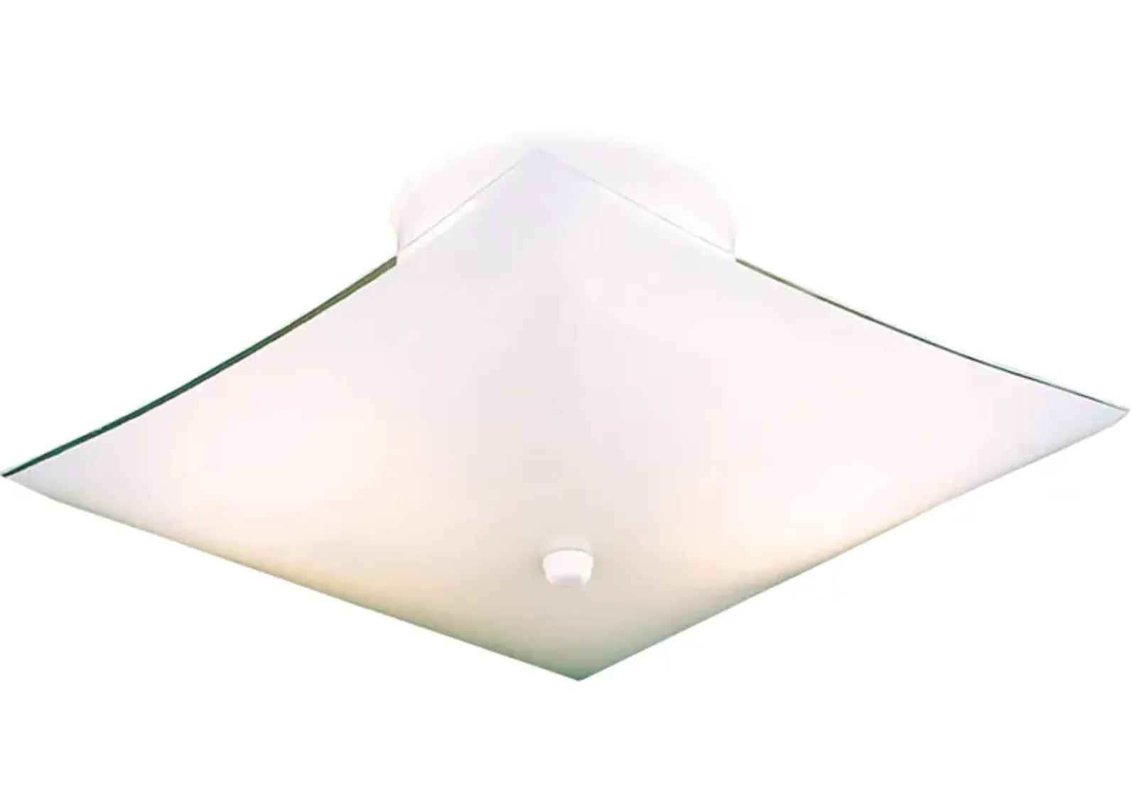 Ceiling Essentials 12" Wide 2-Light Flush Mount - White