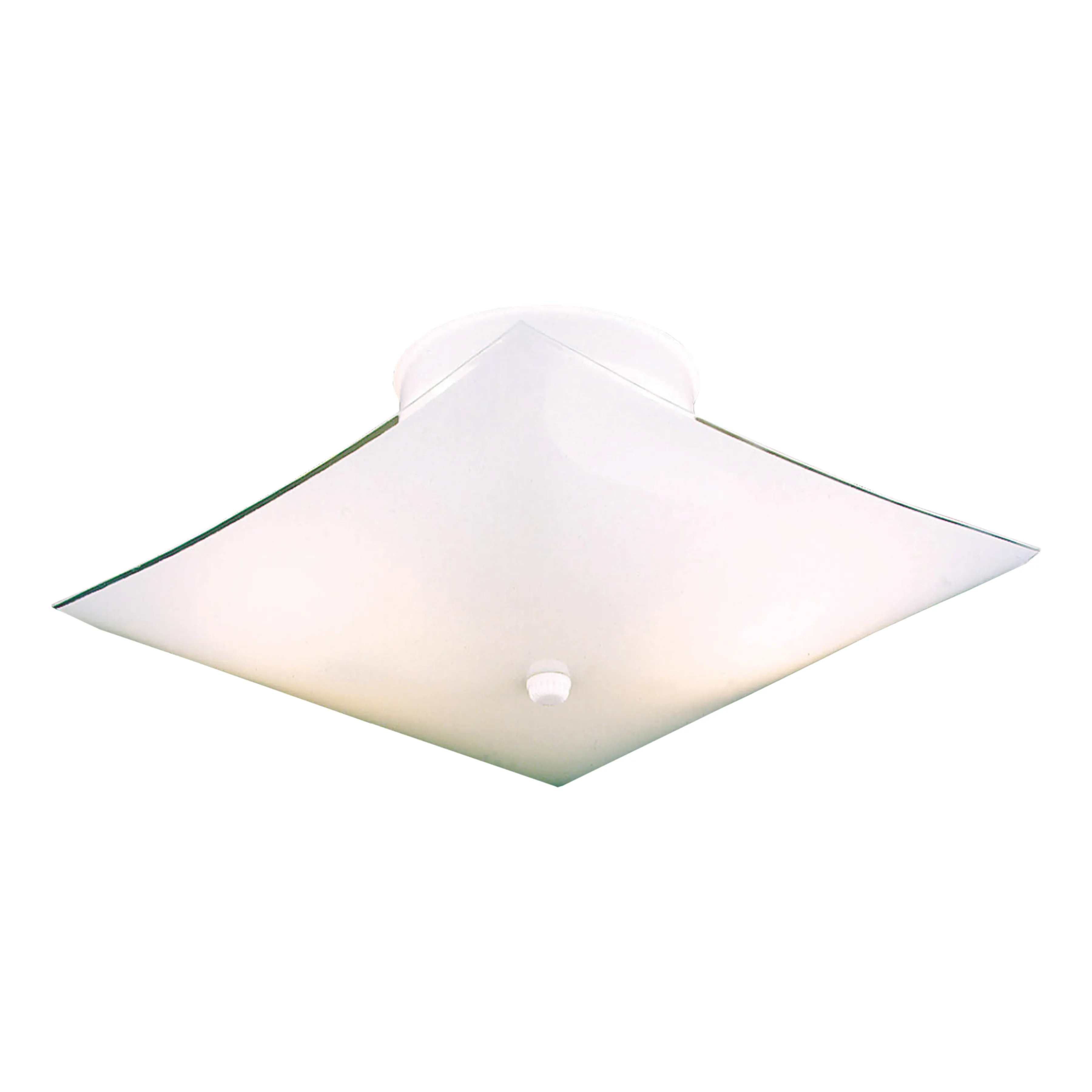 Ceiling Essentials 12" Wide 2-Light Flush Mount - White