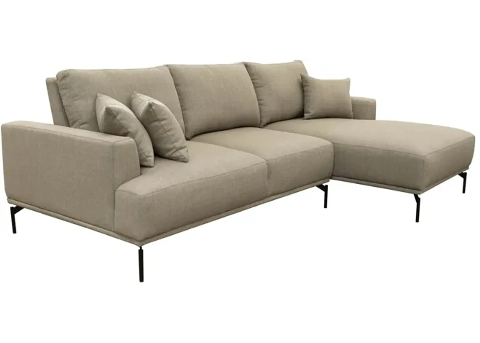 Valentino Adjustable Back Right Sectional