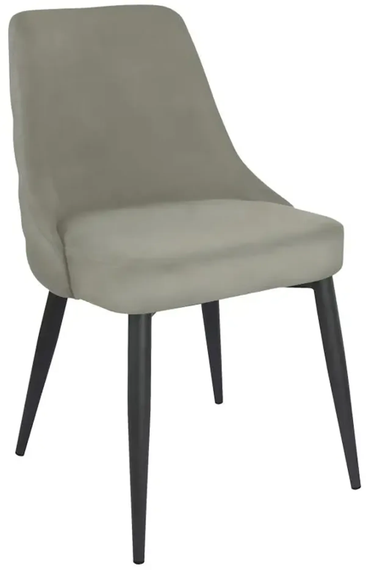 Crossabeg Upholstered Curved Back Side Chairs (Set of 2)