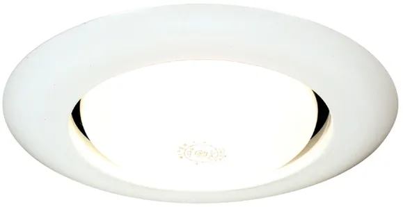 8'' Wide 1-Light Recessed Light - Matte White