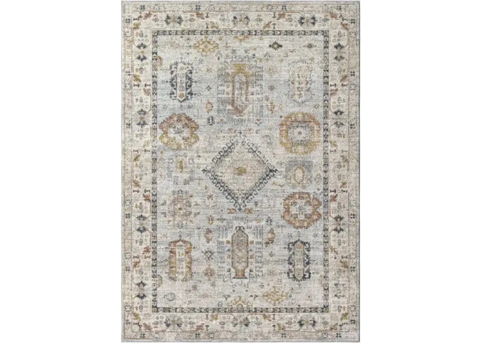 Beckham BCM-2314 2'7" x 7'3" Machine Woven Rug