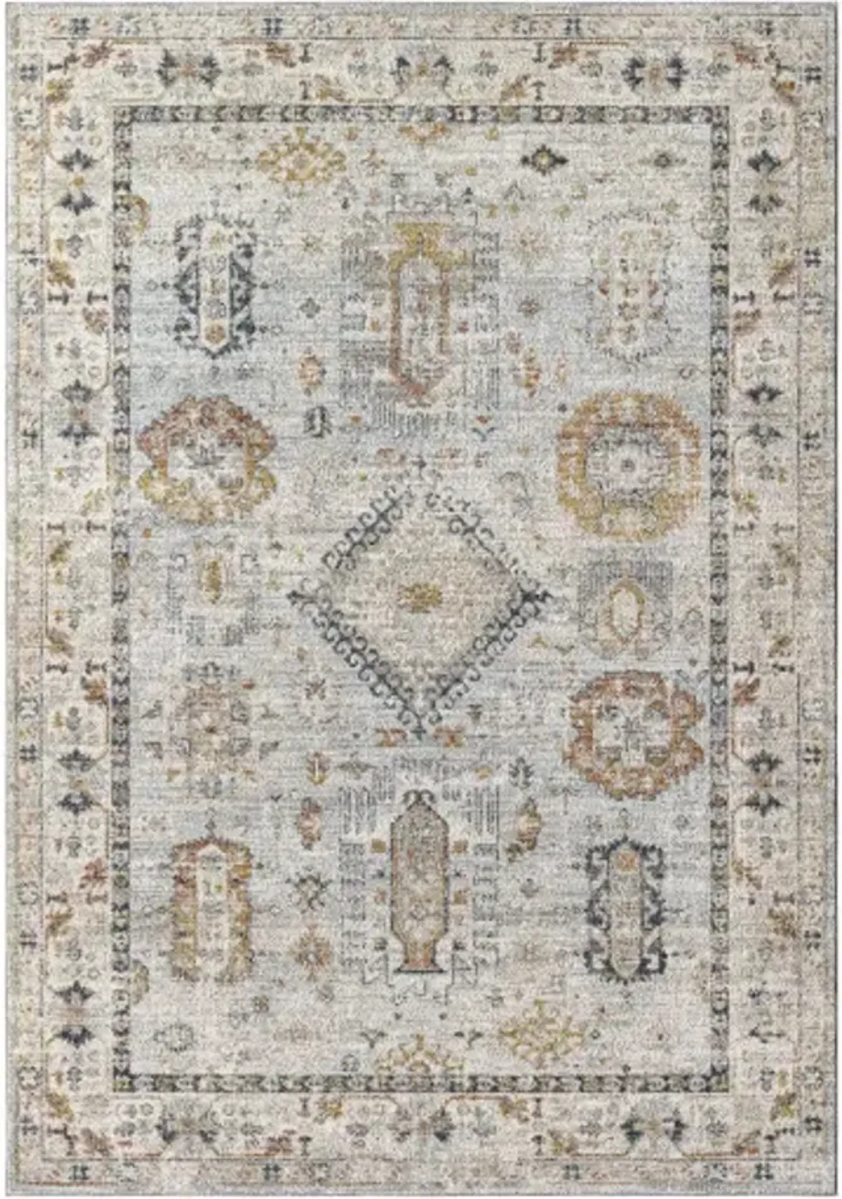 Beckham BCM-2314 2'7" x 7'3" Machine Woven Rug