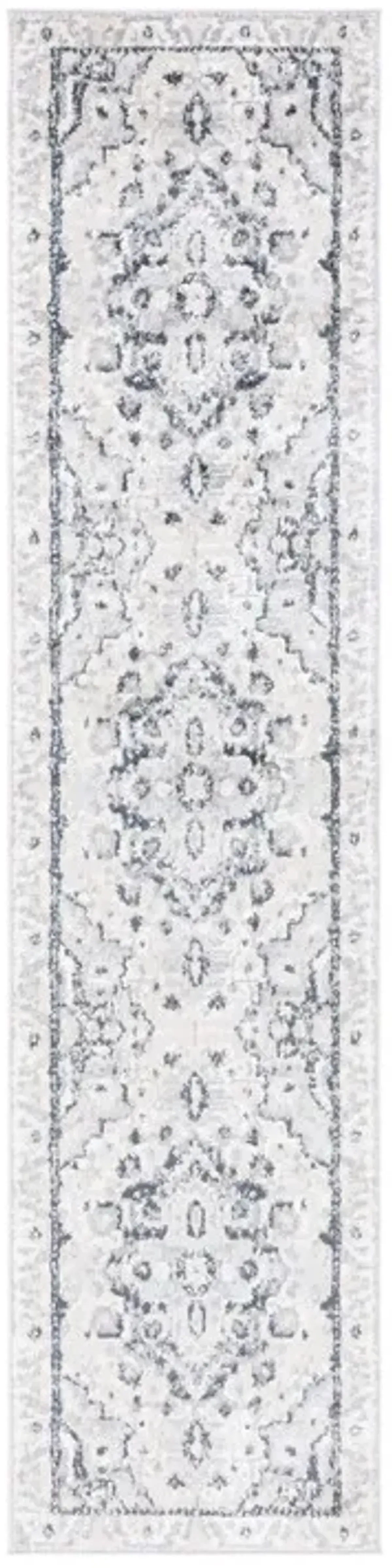 LAYLA 107 Grey 2'-2' X 9' Runner Rug