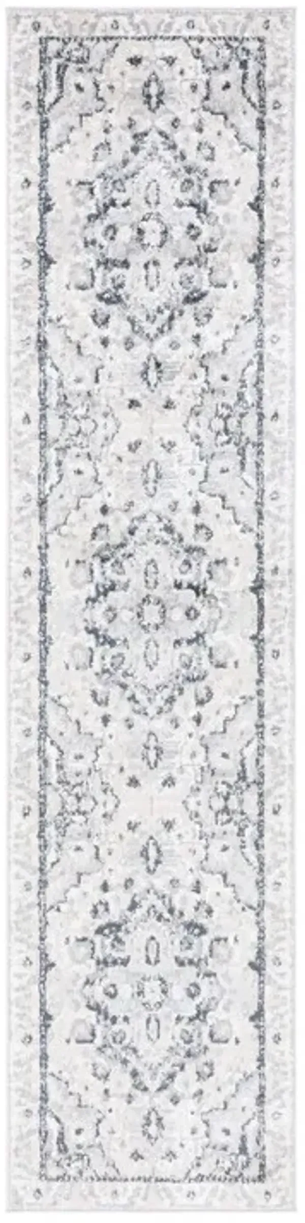 LAYLA 107 Grey 2'-2' X 9' Runner Rug