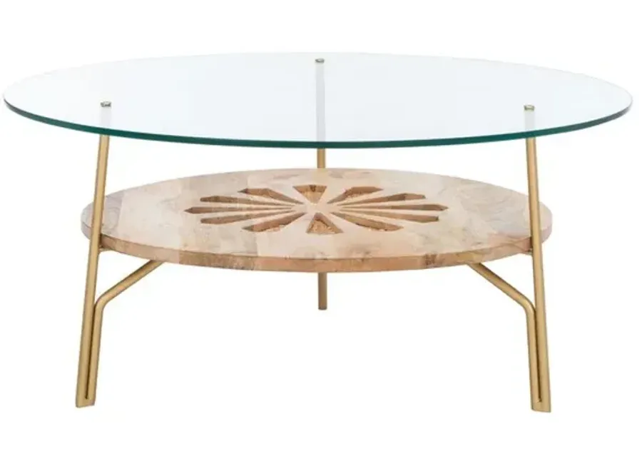 FLORA ROUND COFFEE TABLE